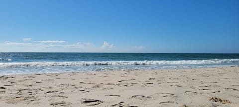 Beautiful Topsail beach access just across the street