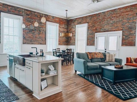 Open concept living area