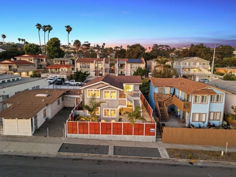 Highlighting privacy fencing and outdoor spaces.