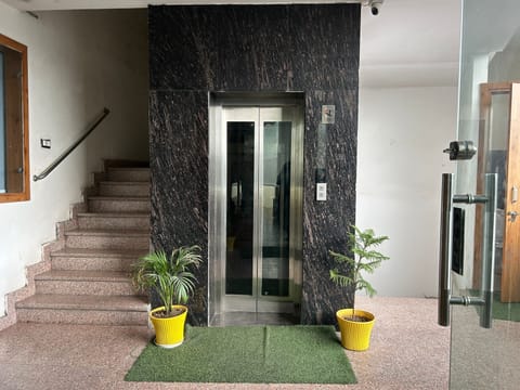 Interior entrance