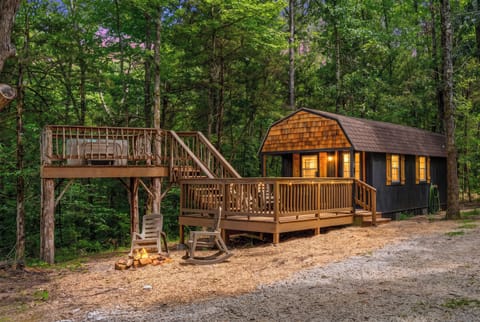 Bungalow and Hot Tub Tower