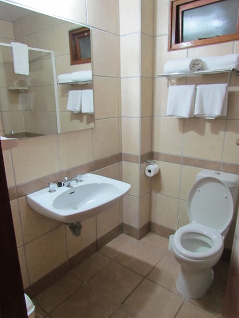 Standard Double Room | Bathroom | Free toiletries, hair dryer, towels