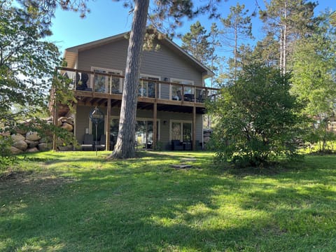 Lake side of the house