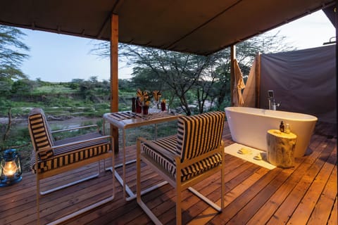 Luxury Double or Twin Room, River View | Terrace/patio