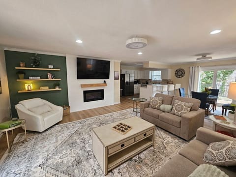 Upstairs Open concept