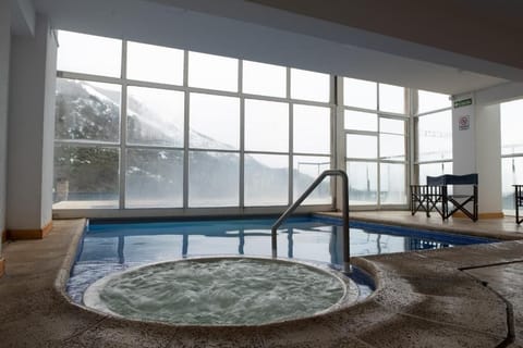 Indoor pool, seasonal outdoor pool