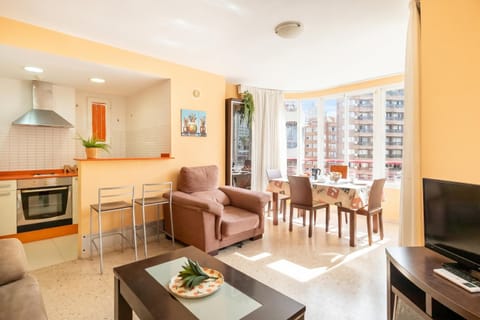 Living and dining room