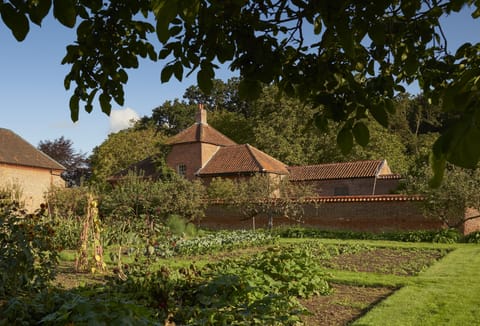 Garden House, originally the home of the head gardener, with its own private garden