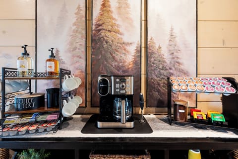 Start the day off right at the coffee and tea bar.