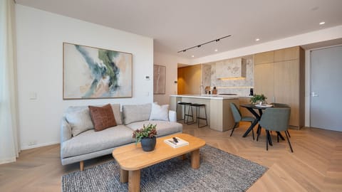 Light and bright living space with large stunning kitchen and butlers pantry