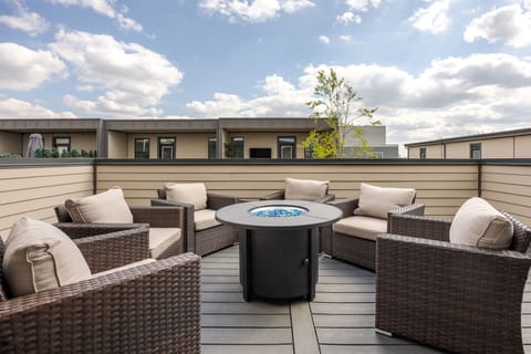 Skyline View from Your Own Private Outdoor Lounge