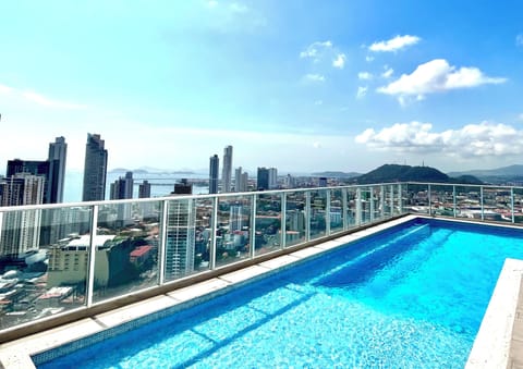 Rooftop pool