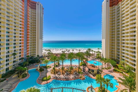 Condo, 1 King Bed with Sofa bed (Shores of Panama 816) | Pool | Indoor pool, a heated pool