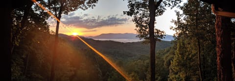 Unbelievably beautiful sunrises.
