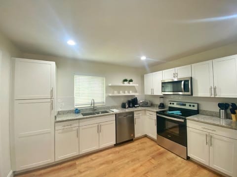 Your cozy kitchen awaits with all the essentials.