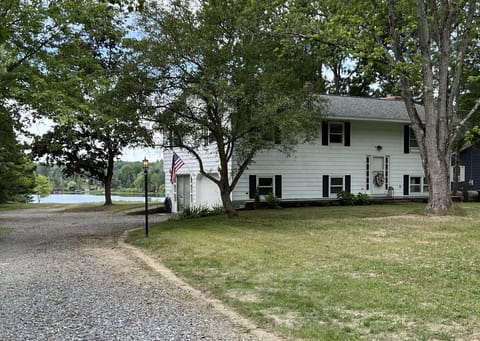 Front of country home.