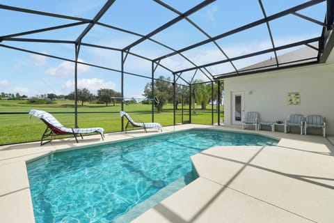 Pool on golf course