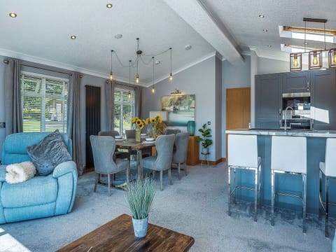 Open plan living space | 36 at the Sanctuary - Sanctuary Lodges, Rhosfawr, near Pwllheli