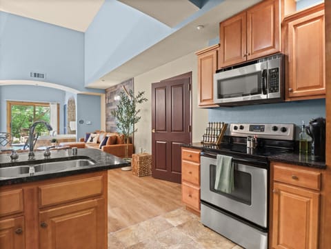 Full kitchen with everything you could ever need