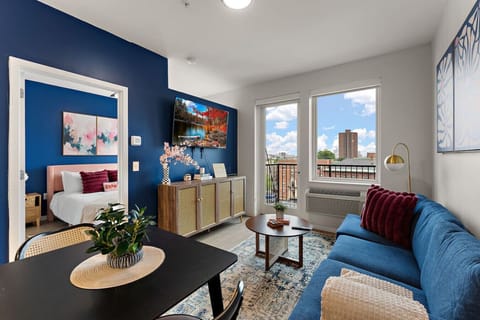 Stylish retreat with bright views, vibrant decor, and perfect for unforgettable gatherings!