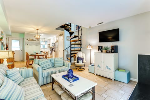 Bethany Beach Vacation Rental | 2BR | 2.5BA | 900 Sq Ft | Stairs Required