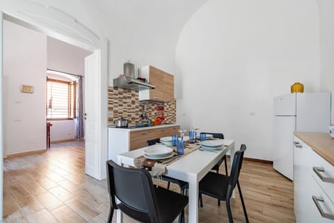Kitchen and dining area