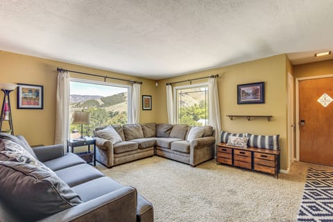 Lava Hot Springs Vacation Rental | 3BR | 1BA | Steps Required | 1,700 Sq Ft