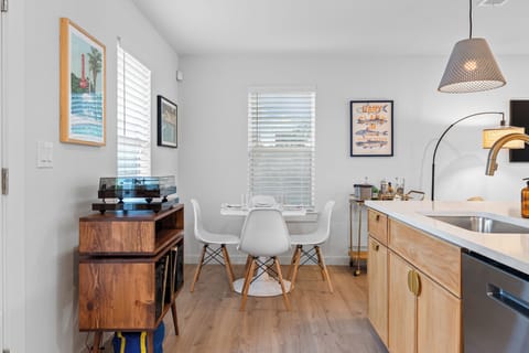 Modern, contemporary design.