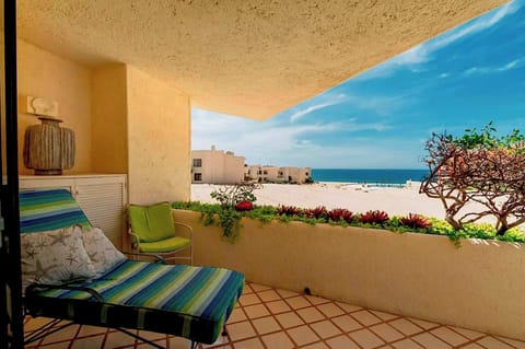 Relax on your private patio with breathtaking ocean views.