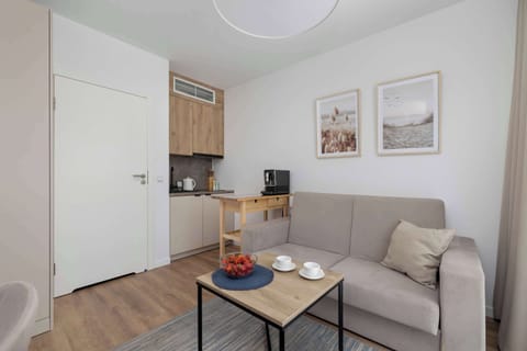 Unwind on the comfortable sofa that can be converted into double bed.