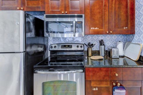 Kitchen with all basic cookies supplies