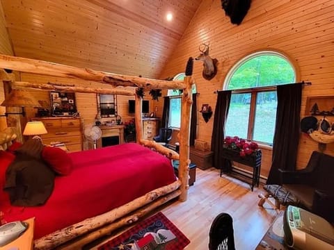 The master bedroom