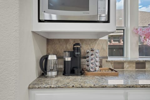 Keurig - fully stocked coffee bar