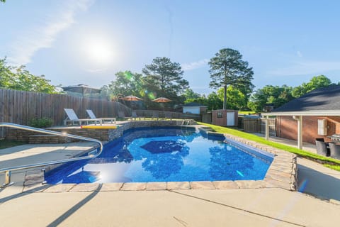 Seasonal outdoor pool