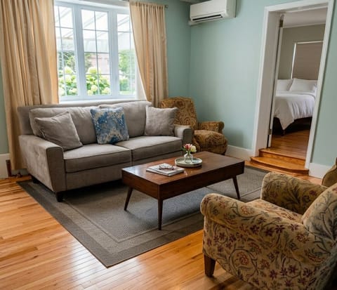Couch is a sleeping option but does not have a pull out bed. 