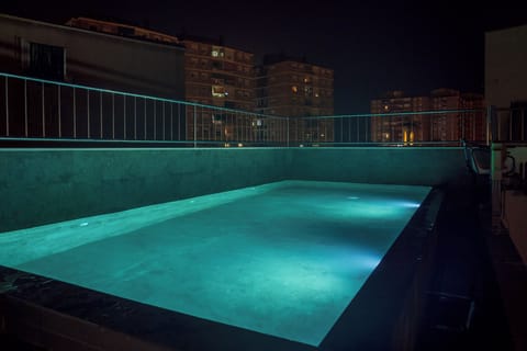 Rooftop pool