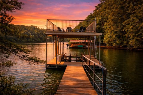 Lake days start here. Enjoy water views, peaceful mornings, and sunset reflections right from the deck.