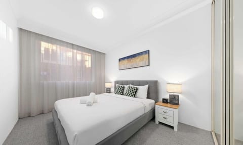 Clean and comfy bedroom