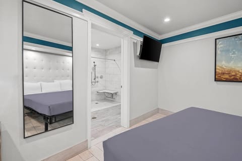 Basic Room, 1 King Bed, Accessible, Non Smoking | Desk, free WiFi, bed sheets