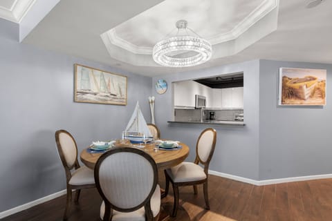 Pass Through Window Between the Dining Table and the Kitchen