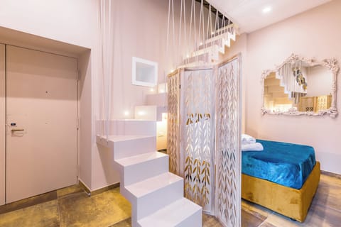 Apartment (1 Bedroom) | 1 bedroom, laptop workspace, bed sheets