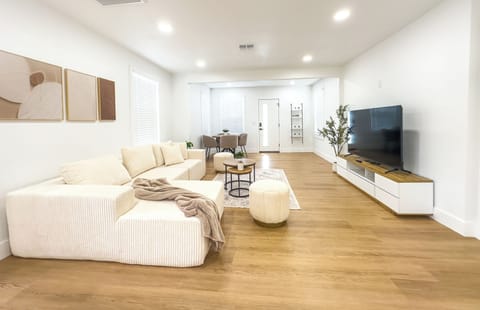 Cozy Living room including smart TV 