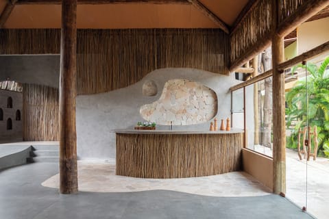 Poolside bar
