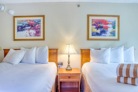 Separate Bedroom with 2 Queen Beds | Listed with @BookTraverse