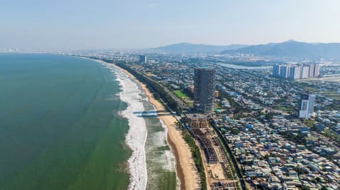Beach nearby, white sand