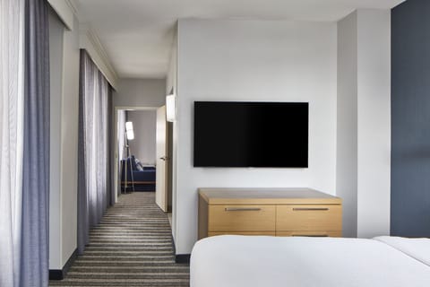 Suite, 1 King Bed with Sofa bed | Pillowtop beds, in-room safe, desk, blackout drapes