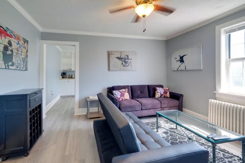 Hamilton Vacation Rental | 1BR | 1BA | Stairs to Enter | 750 Sq Ft