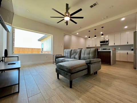 Living Room with Smart TV
