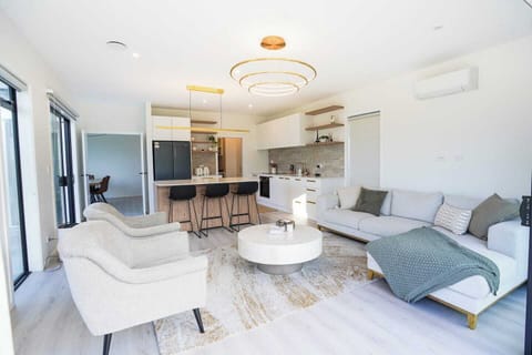 relax in 1 of 2 living rooms while a nice home meal is being prepared 