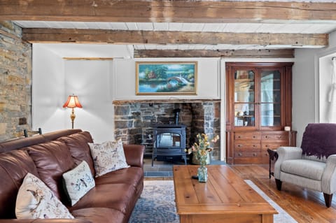Living Room - Stone House